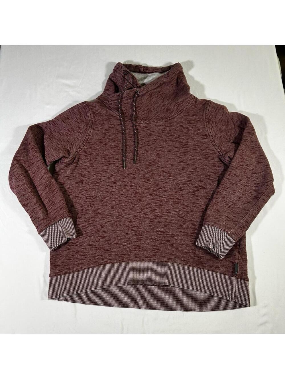 Columbia Sweatshirt Women's Size Large Magenta Mock Neck Pullover Outdoors Warm